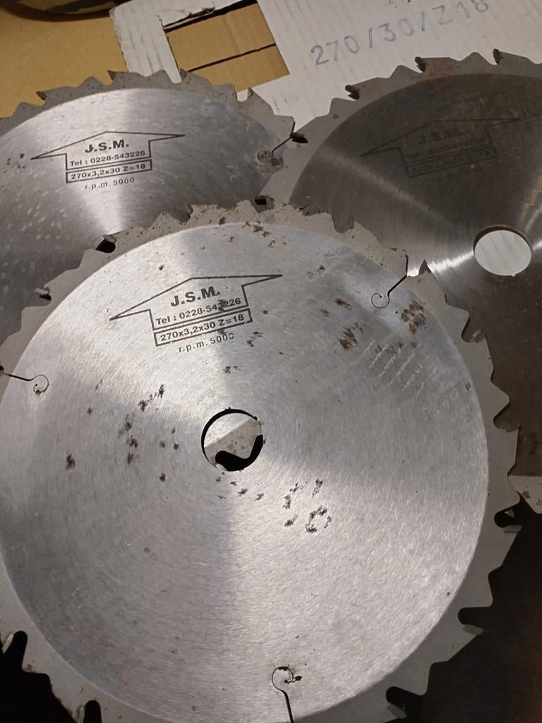 3 ytong cirkelzaagbladen zaagbladen, Ophalen of Verzenden