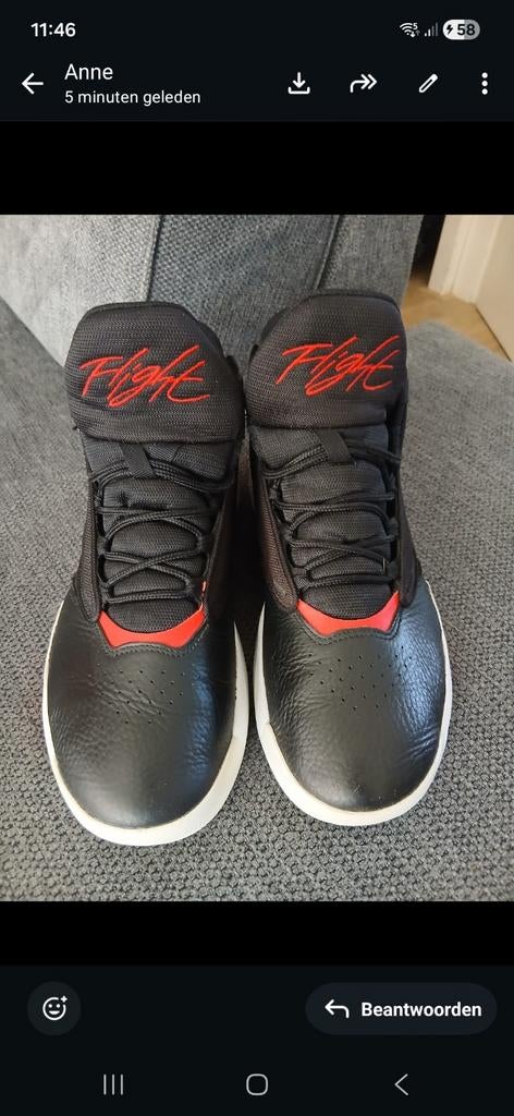 Jordan Max Aura 4 Zwart Rood Sneakers maat 47, Kleding | Heren, Schoenen, Ophalen, Zwart, Jordan, Sneakers of Gympen