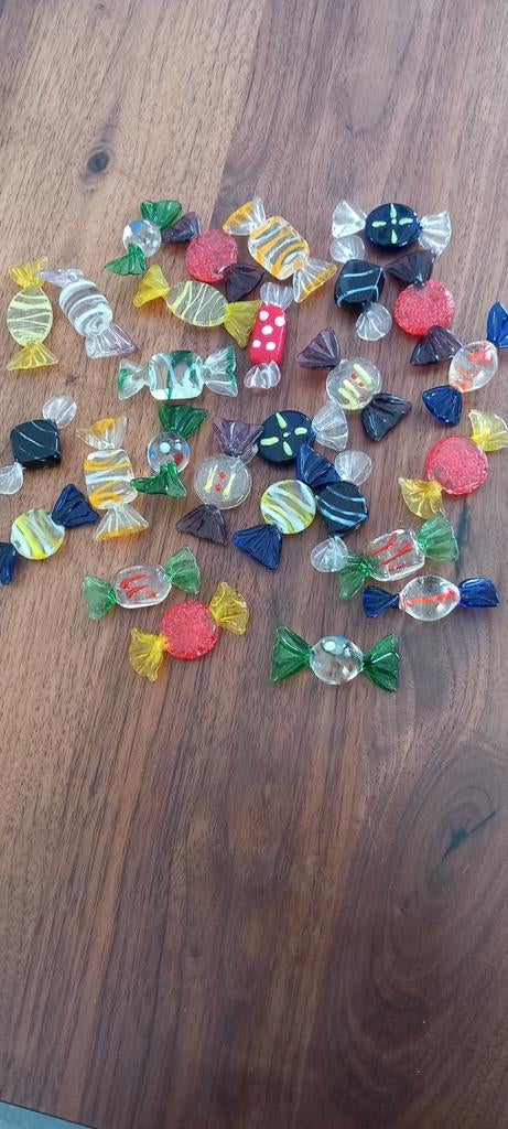 Murano snoepjes van glas, Antiek en Kunst, Antiek | Glas en Kristal, Ophalen of Verzenden