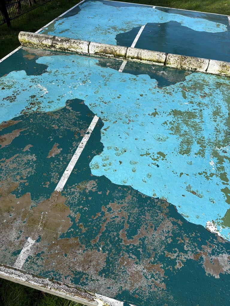 Betonnen tafeltennistafel - Opknapper voor veel speelplezier, Sport en Fitness, Tafeltennis, Ophalen of Verzenden, Gebruikt, Tafel Outdoor