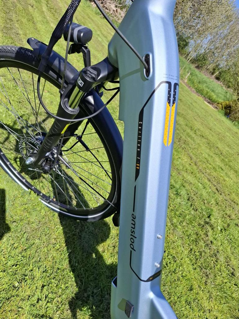 Fietshokje Groningen: Amslod Carlton E-Bike Damesfiets NIEUW, Fietsen en Brommers, Elektrische fietsen, Niet ingevuld, Niet ingevuld