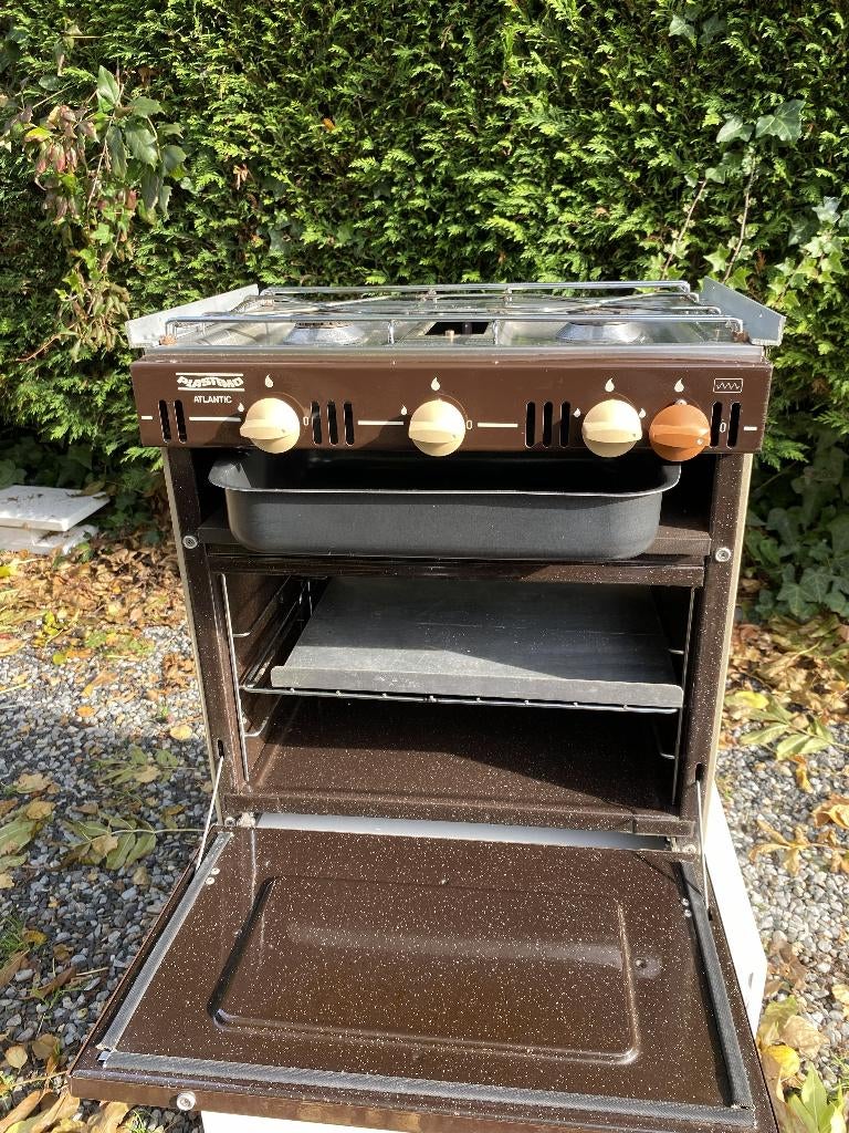 Plastimo Atlantic gasfornuis voor caravan of boot, Ophalen, Gebruikt