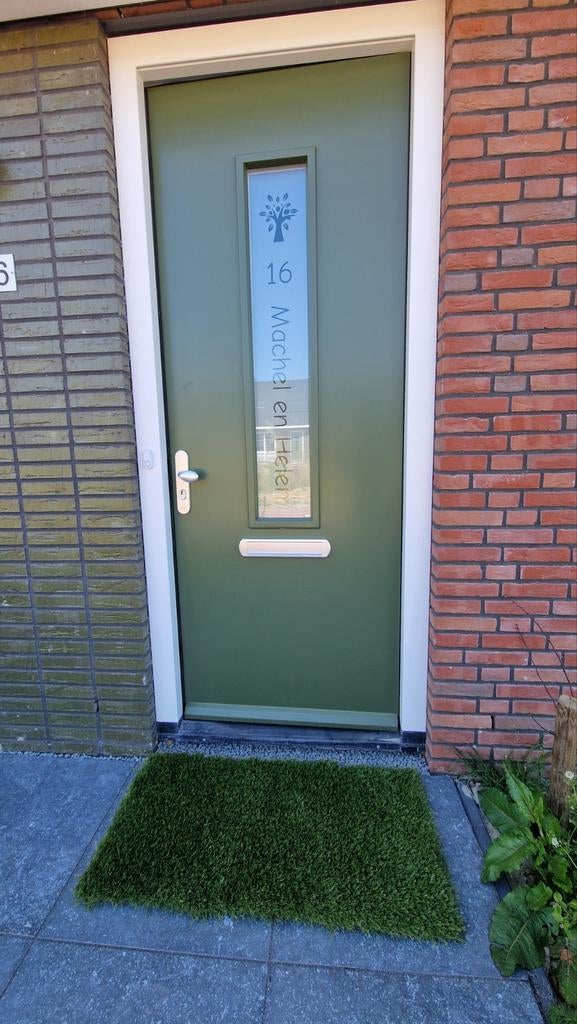 Deurmat van hoogwaardig kunstgras, Tuin en Terras, Deurmatten, Kunststof, Ophalen of Verzenden, Binnen, Nieuw