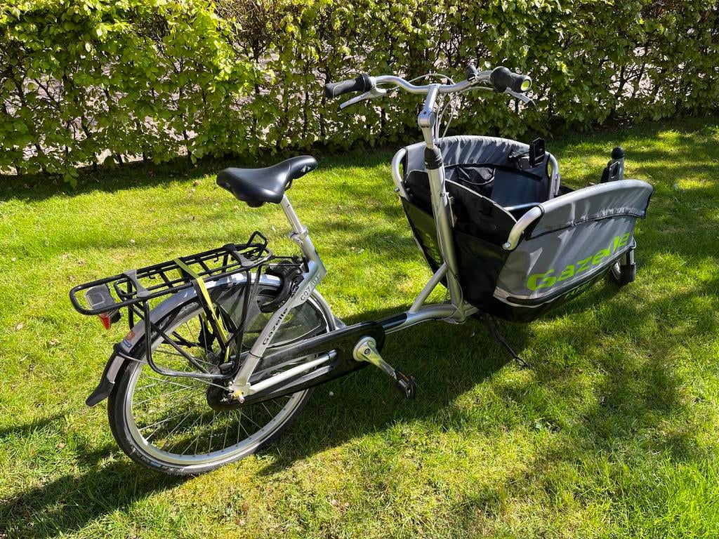 Mooie Gazelle Cabby - Ideaal voor kinderen en boodschappen, Ophalen, Gebruikt, Opvouwbaar, 2 kinderen