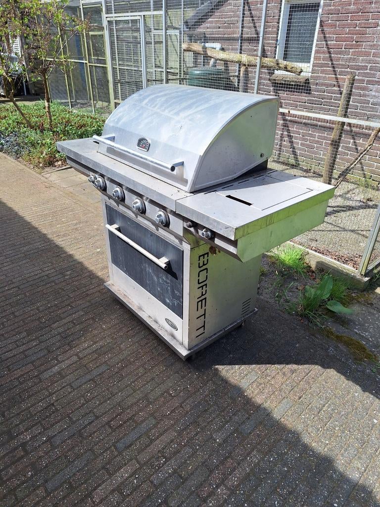 Boretti  bbq, Tuin en Terras, Buitenkeukens, Ophalen of Verzenden, Gebruikt, Gas
