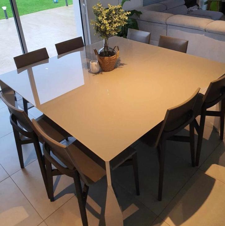 Molteni 'Diamond' eettafel (np. €5600), Huis en Inrichting, Tafels | Eettafels, Gebruikt, 150 tot 200 cm, 150 tot 200 cm, Vijf personen of meer
