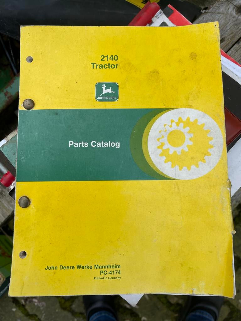 John Deere 2140 Tractor Onderdelencatalogus PC-4174, Boeken, Ophalen of Verzenden, Gelezen