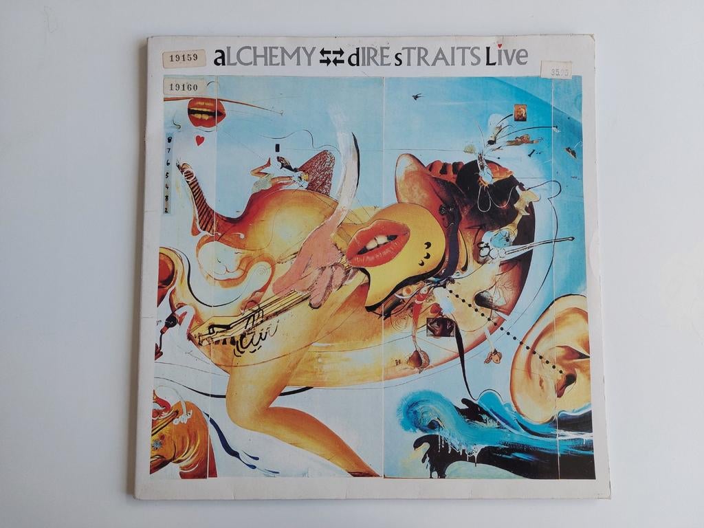 Dire Straits- Alchemy (Live) (NL/1984/2xlp Gatefold), Ophalen of Verzenden, Zo goed als nieuw, 12 inch, Poprock