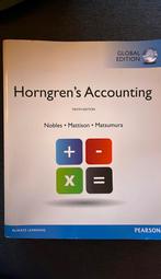 Horngren's Accounting, 10e - Nobles, Mattison, Matsumura, Ophalen of Verzenden, Beta, Gelezen, HBO