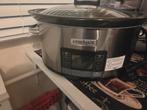 Crockpot Slowcooker - Slechts 3x gebruikt!, Ophalen of Verzenden, Zo goed als nieuw