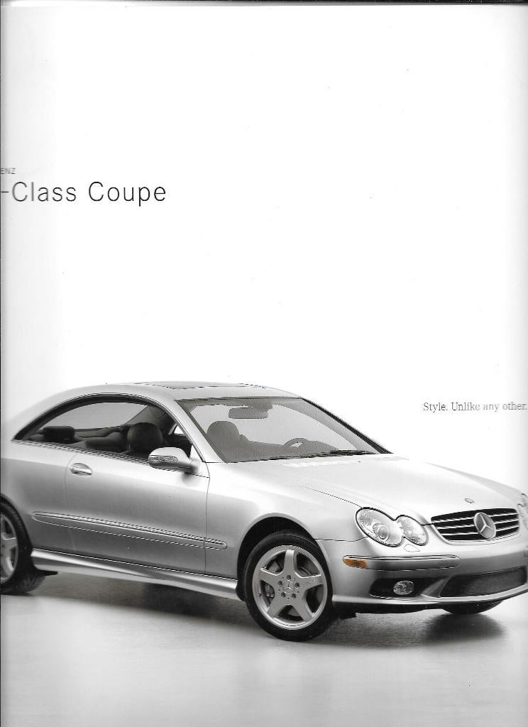 MERCEDES CLK COUPE (USA)  2003, Ophalen of Verzenden, Zo goed als nieuw, Mercedes