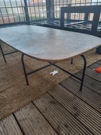Metalen salontafel, gebruikt, Ophalen, Gebruikt, Ovaal, Metaal