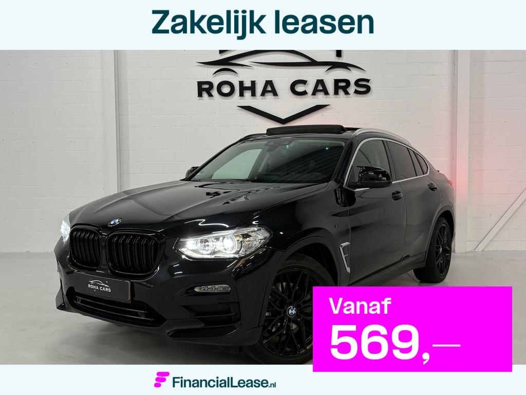 BMW X4 XDrive20i High Executive M-pakket HUD Pano, Auto's, BMW, Bedrijf, Lease, Financial lease, X4, 4x4, ABS, Adaptive Cruise Control