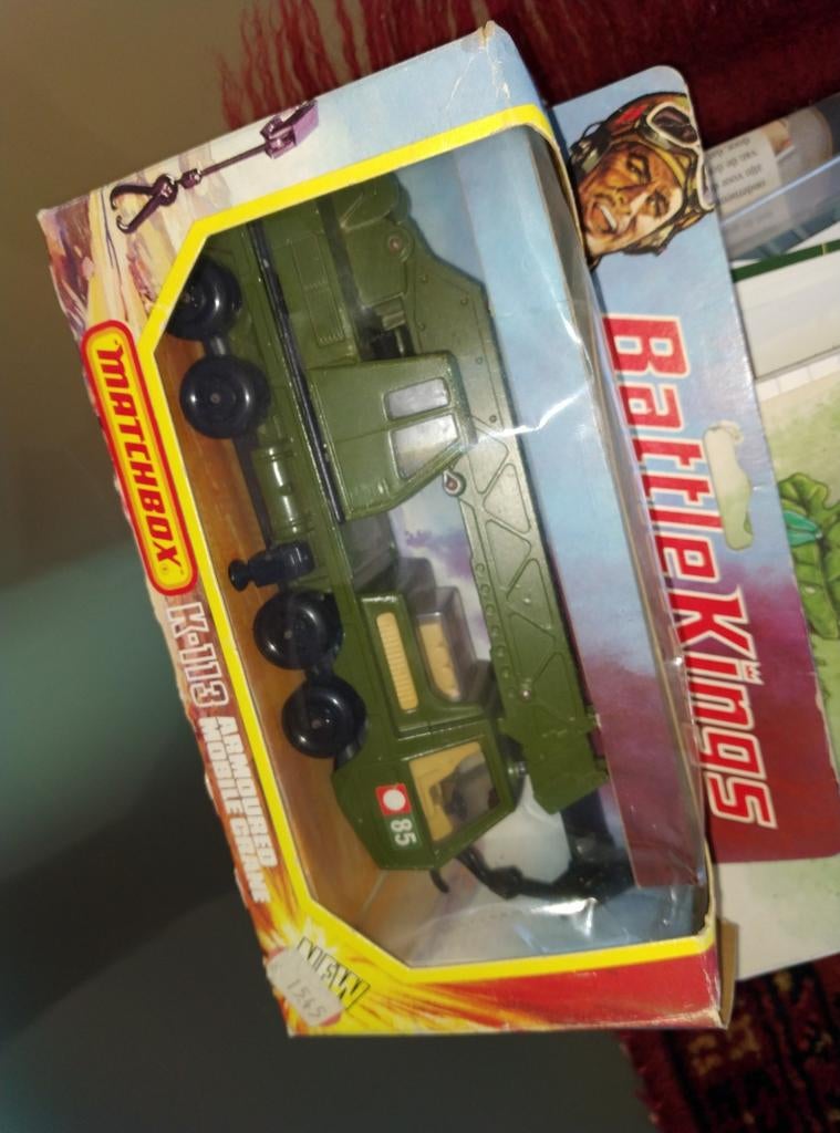 Matchbox K-113 Armoured Mobile Crane Nieuw in doos, Verzamelen, Speelgoed, Ophalen of Verzenden, Nieuw