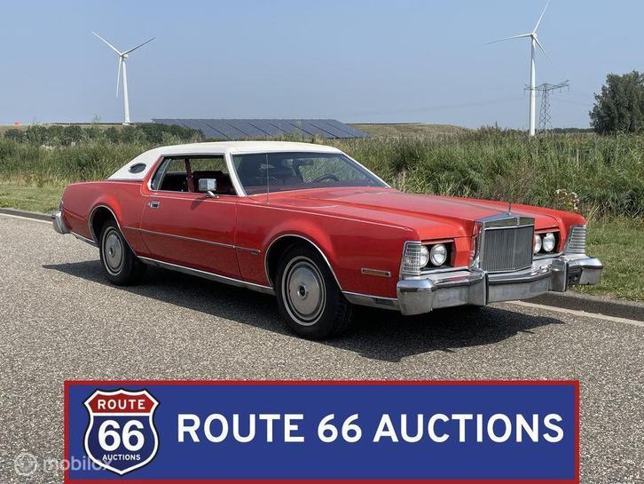 Lincoln Continental Mark IV | 1974 | Route 66 Auctions, Auto's, Oldtimers, Bedrijf, Te koop, Lincoln, Benzine, Overige carrosserieën