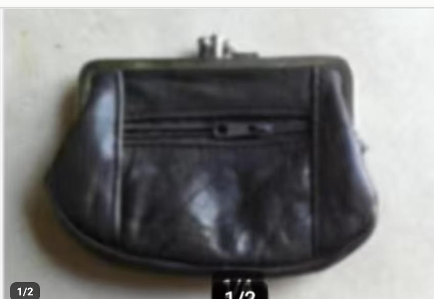 Leren dames portemonai br 15 cmH 10 cm merk Fabretti, Overige merken, Bruin, Ophalen of Verzenden, Zo goed als nieuw