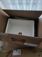 Witte Ikea Spoelbak + Aanrechtblad - 2 Maanden Oud, Ophalen of Verzenden, Zo goed als nieuw, 50 tot 75 cm, Minder dan 100 cm