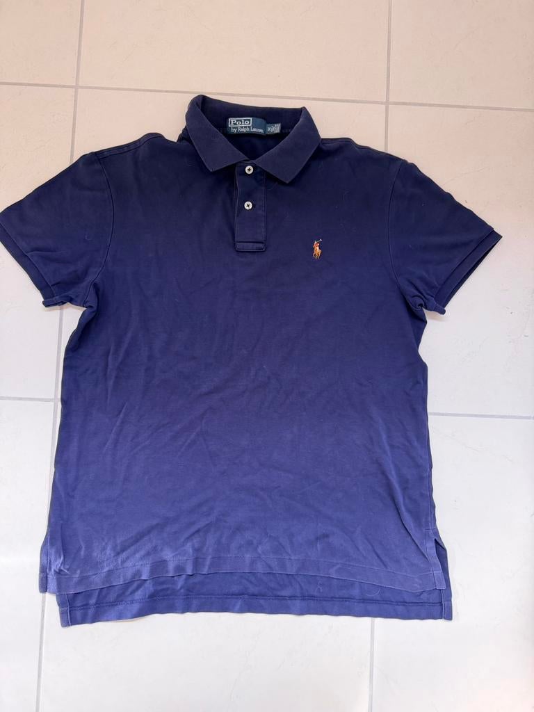 Polo shirt Ralph Lauren maat M donkerblauw, Kleding | Heren, Ralph Lauren, Ophalen of Verzenden, Zo goed als nieuw, Maat 48/50 (M)