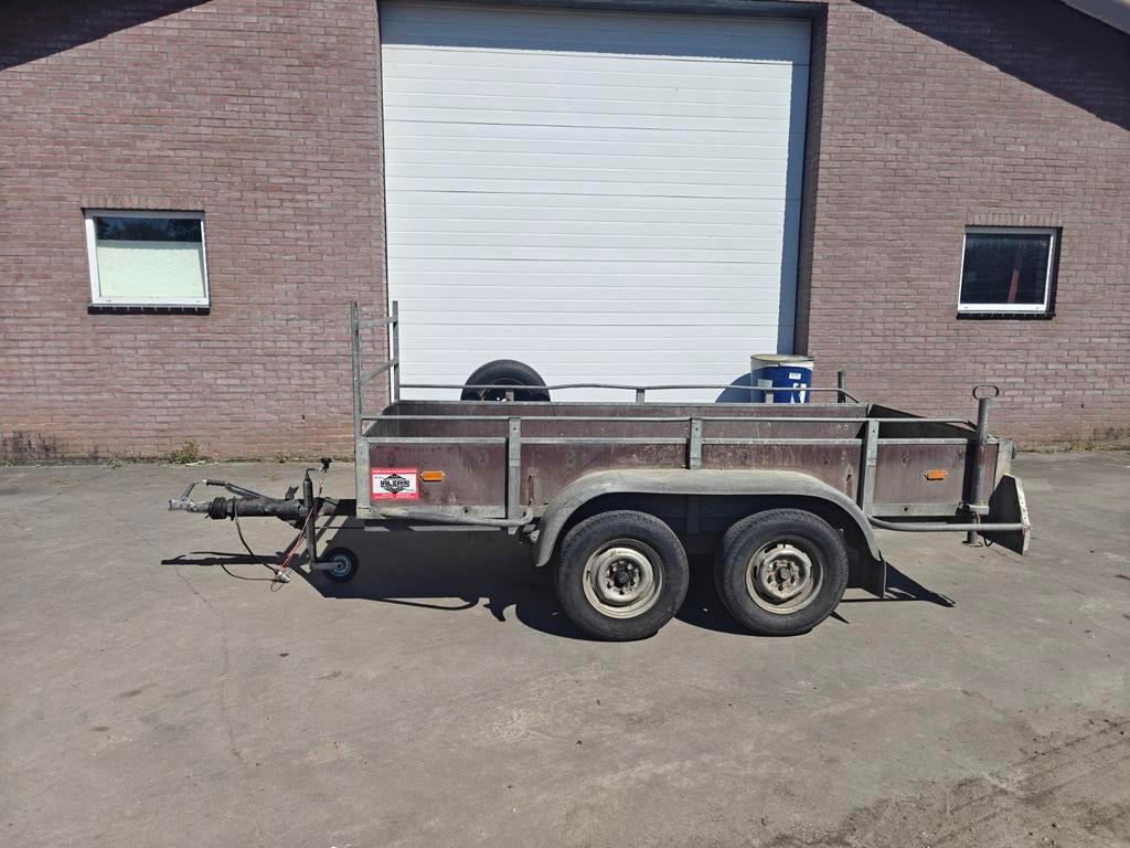 Solide C2000 bakwagen machinetransporter aanhanger, Auto diversen, Ophalen of Verzenden