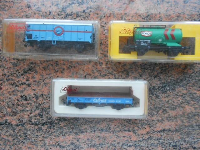 Drie Liliput wagons, Gelijkstroom, Ophalen of Verzenden, Märklin, Nieuw