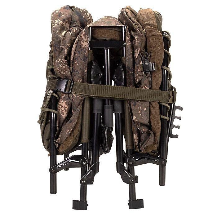 Nash Indulgence MF60 4-Fold 5seizoenen memory foam, Watersport en Boten, Ophalen of Verzenden, Zo goed als nieuw