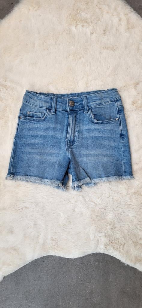 Spijkerbroek Meisje 128 Nieuwstaat, Kinderen en Baby's, Kinderkleding | Maat 128, Ophalen of Verzenden, Zo goed als nieuw, Meisje