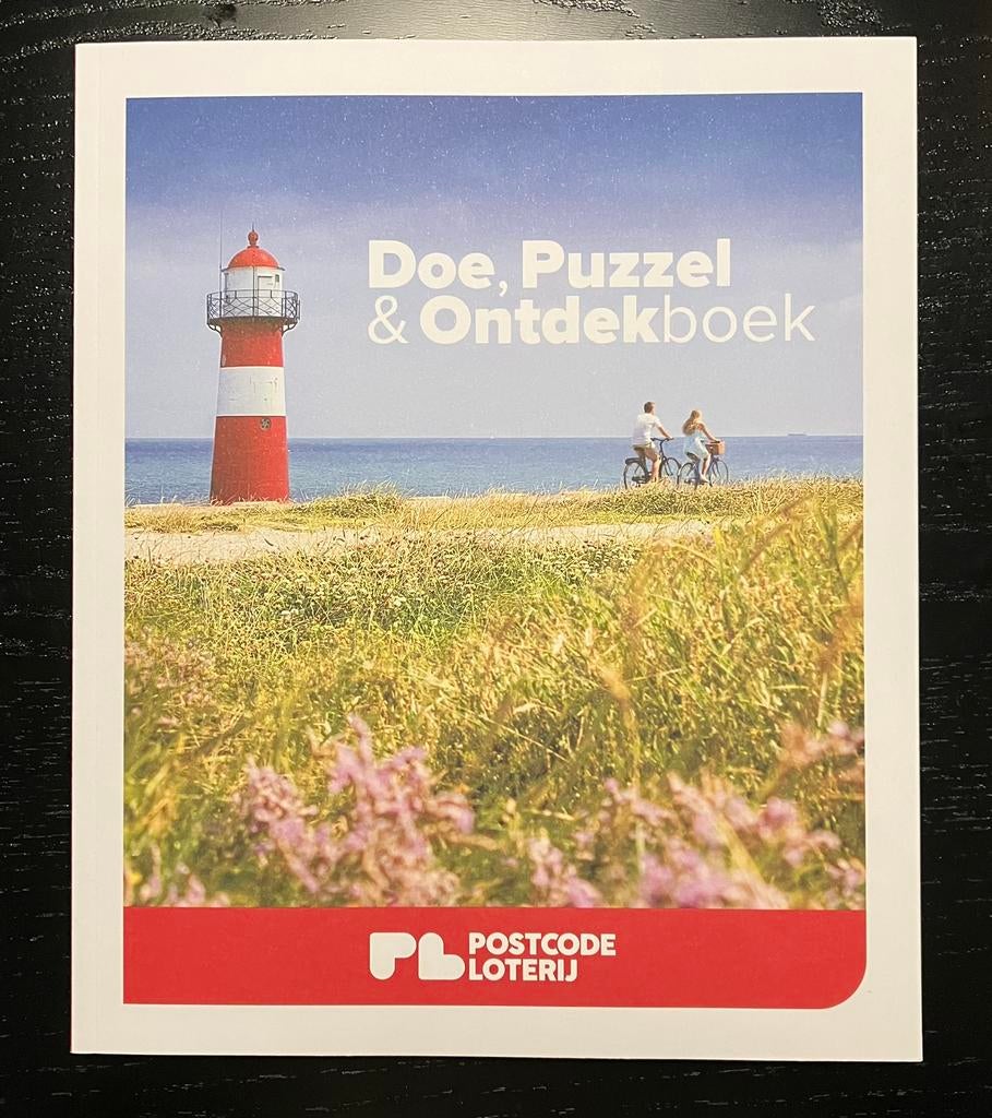 Postcodeloterij Doe, Puzzel & Ontdekboek, Ophalen of Verzenden, Nieuw