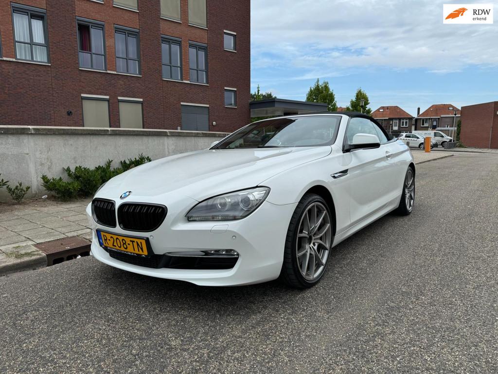 BMW 6-serie Cabrio 650i High Executive Full Option /Head-Up/, Auto's, BMW, Bedrijf, Te koop, 6-Serie, ABS, Achteruitrijcamera