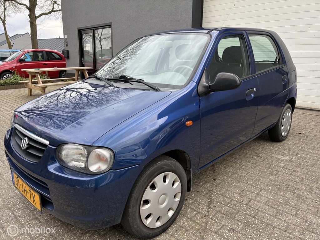 Suzuki Alto 1.1 GLS / 5 deurs / elektrische ramen /, Voorwielaandrijving, 750 kg, 4 cilinders, Blauw