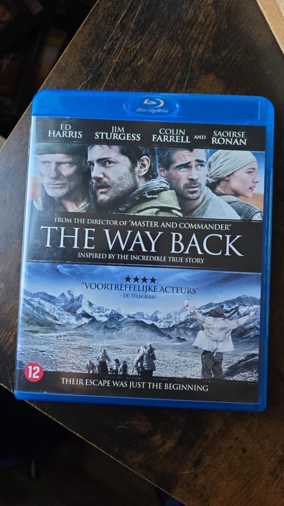 The Way Back - Blu-ray Disc, Ophalen of Verzenden, Zo goed als nieuw, Drama