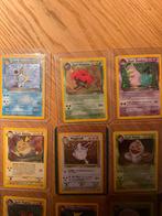 Pokemon kaarten jungle/team rocket vintage(ALLES IN 1 KEER), Ophalen of Verzenden, Gebruikt, Meerdere kaarten, Foil
