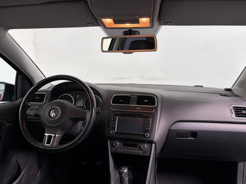 Volkswagen Polo 1.4-16V Comfortline. Clima. Cruise!, Auto's, Voorwielaandrijving, 86 pk, 4 cilinders, Zwart
