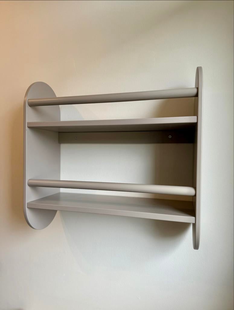 H&M HOME - Grijze wandplank met twee legplanken, Ophalen, Zo goed als nieuw