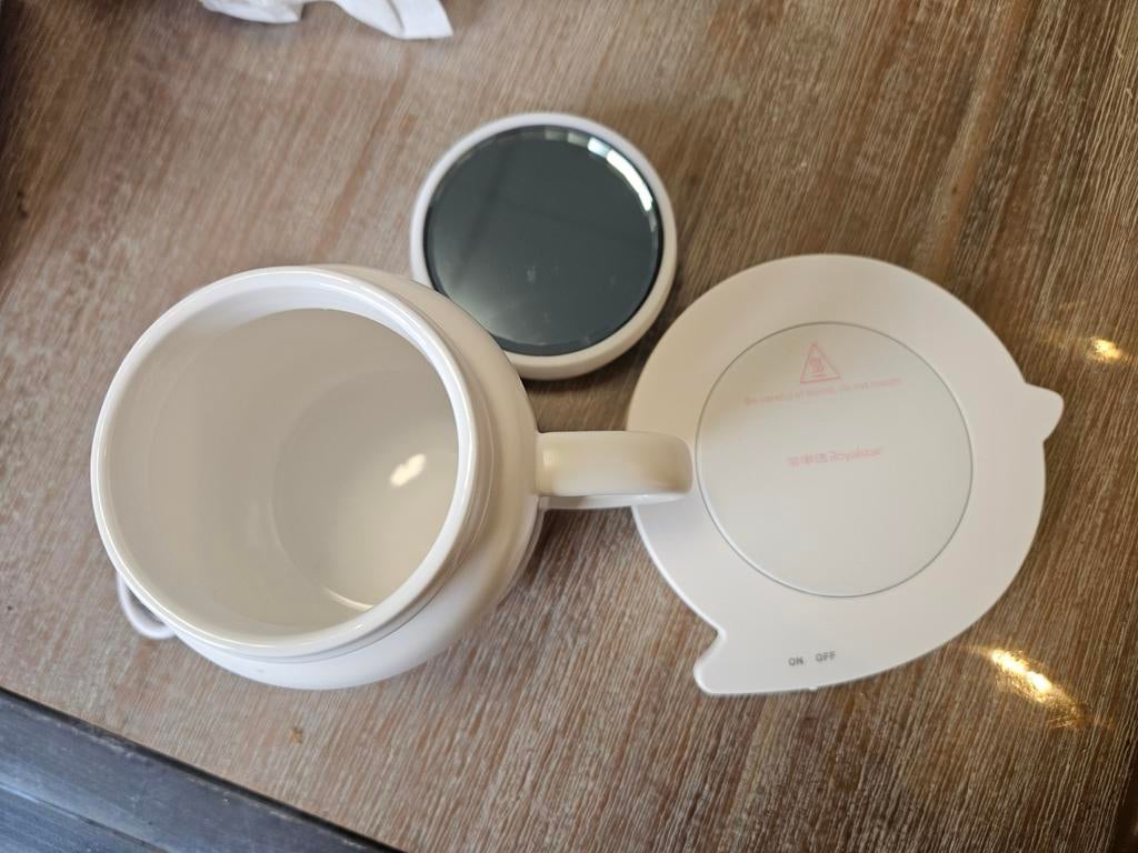 Mok met USB-verwarmer, Ophalen of Verzenden