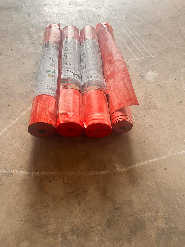 Warp Unifloor Heat-Foil Ondervloer voor Vloerverwarming, Overige materialen, Nieuw, 15 m² of meer, Vloerisolatie