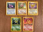 5x Foil Pokemon Kaarten 1999/2000, Ophalen of Verzenden, Zo goed als nieuw, Meerdere kaarten, Foil