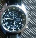 Seiko 7T94 chronograph, Ophalen of Verzenden, Zwart, IOS