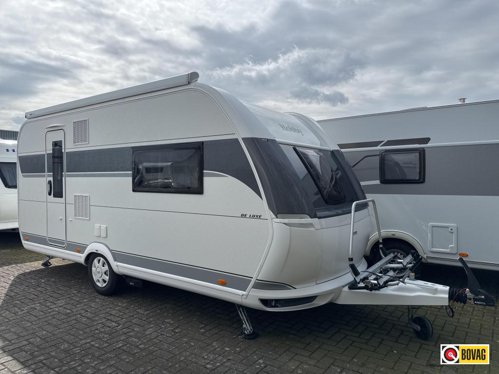 Hobby De Luxe 460 SFF Zeer compleet!, Caravans en Kamperen, Caravans, Hobby, Bedrijf, Tot en met 3, Overige typen