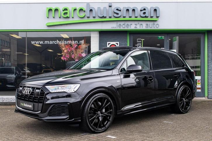 Audi Q7 55 TFSI quattro Pro Line S 7p / PANODAK / RS STOEL /, Auto's, Audi, Bedrijf, Te koop, Q7, 4x4, ABS, Achteruitrijcamera
