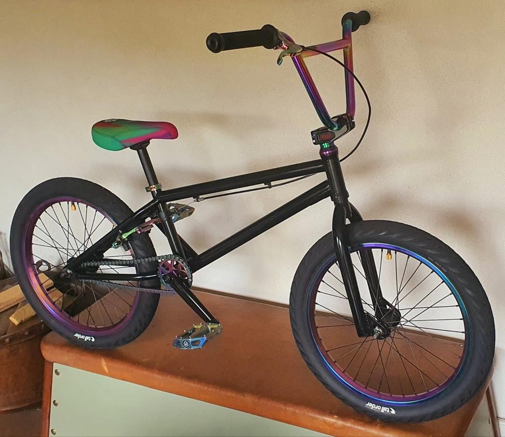 Custom GT Performer Freestyle BMX pumptrack, Fietsen en Brommers, Fietsen | Crossfietsen en BMX, Ophalen, Staal, Zo goed als nieuw