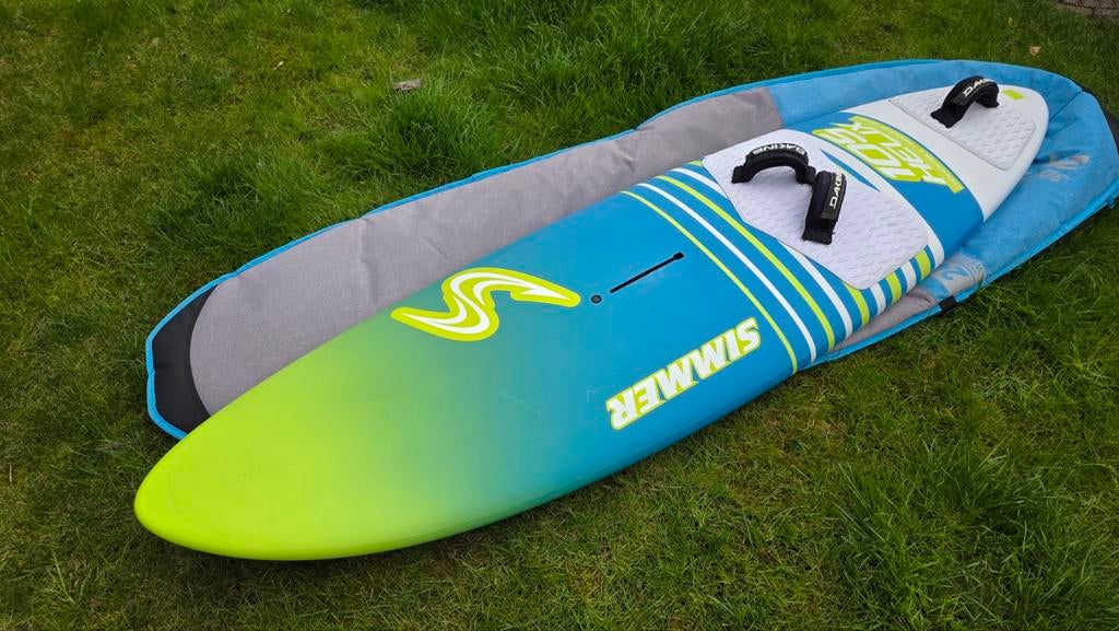 Simmer Style freewave 105 helix, Watersport en Boten, Ophalen, Zo goed als nieuw, Plank, Minder dan 5 m²