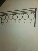 Metalen wandkapstok met 7 haken, Ophalen