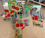 Lego Duplo Stoomtrein Treinset 10874 + 10872 + 10882, Ophalen of Verzenden, Zo goed als nieuw, Complete set, Duplo