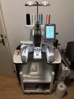 Brother PR1 + Mightyhoop magnetische set ZGAN (14 uur), Ophalen, Zo goed als nieuw, Borduurmachine