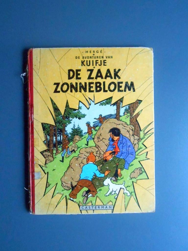 Kuifje: De zaak Zonnebloem (deze variant NIET in LastDodo), Boeken, Stripboeken, Eén stripboek, Ophalen of Verzenden, Gelezen
