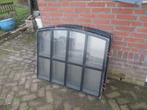Stal Ramen met glas 4x, Ophalen, Gevelraam of Ruit, Gebruikt, Minder dan 80 cm