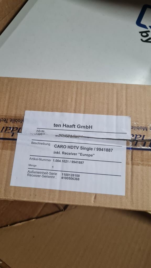 Complete automatische satelliet schotel van
ten Haaft GmbH –, Ophalen of Verzenden, Overige merken