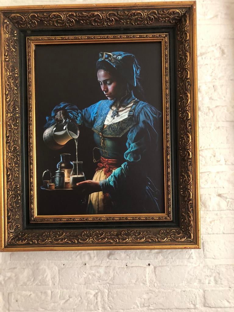 Jacqueline dozy, Antiek en Kunst, Kunst | Schilderijen | Klassiek, Ophalen of Verzenden