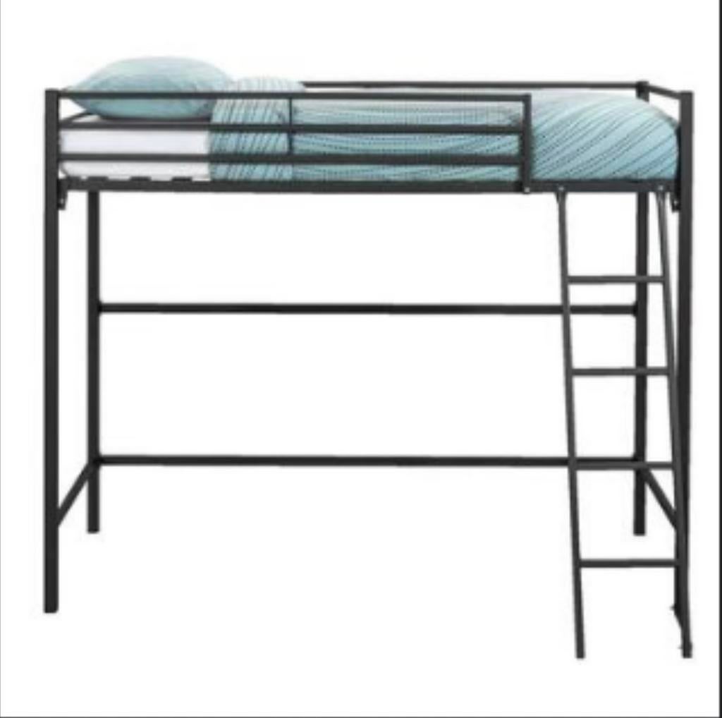 Hoogslaper Mats Antraciet, Ophalen, Gebruikt, Eenpersoons, 210 cm