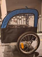 Honden trailer voor achter fiets, Fietsen en Brommers, Fietsaccessoires | Aanhangers en Karren, Ophalen of Verzenden, Zo goed als nieuw